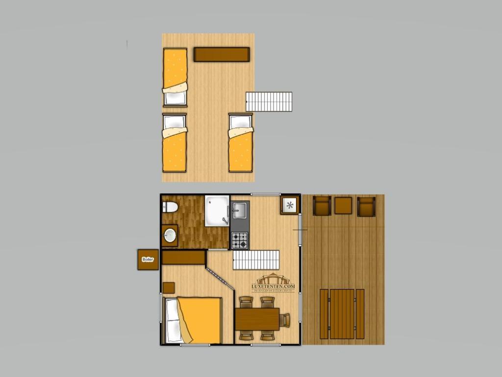 Ferienpark Terrassencamping Sued-See والشسي الغرفة الصورة